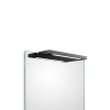 Decor Walther 0419160 SLIM 1-34 N LED spiegellamp 34x10cm mat zwart