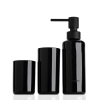 Decor Walther 0940063 POP UP glas set zwart/mat zwart