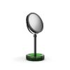 Decor Walther Crystal 0942196 KR KSA vergrootspiegel 1x en 5x english green crystal/ mat zwart