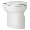SFA Sanibroyeur Sanicompact C43/48 NP101085 (NP100103 / SED100181) toiletzitting met deksel wit