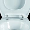 Pressalit Calmo 556000-D02999 toiletzitting met deksel wit
