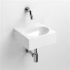 Clou Flush 4 CL0303041 keramiek fontein 27cm wit (OUTLET)