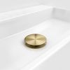 Clou Mini Wash Me CL/06.51022.82 plug met afdekkap goud geborsteld PVD