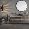 Geesa Opal Brushed Stainless Steel 917202-05 glashouder met glas RVS geborsteld
