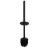 Geesa Shift Black 919911-06-06 toiletborstel met houder muurbevestiging mat zwart