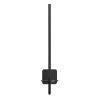 Geesa Topaz Black 917912-06-A reserverolhouder zwart