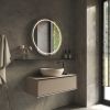 Phantom Mirrors Serie 002 002.80.80 ronde LED spiegel, 80 cm met directe en indirecte led rondom
