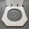 Sphinx Mycene S8H5800R000 toiletzitting met deksel 150mm wit