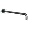 Brauer Carving 5-GM-141 thermostatische inbouw regendouche 3-weg omstelling SET 45 gunmetal geborsteld PVD