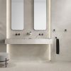Geesa Opal Brushed Metal Black 917202-09 glashouder met glas zwart metaal geborsteld