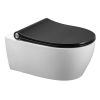Pressalit Sway D 934230-BL6999 toiletzitting met deksel mat wit