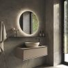 Phantom Mirrors Serie 002 002.80.80 ronde LED spiegel, 80 cm met directe en indirecte led rondom