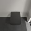Villeroy en Boch Memento 2.0 8M24S1S5 toiletzitting met deksel Ebony