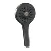 Brauer Carving 5-GM-132 thermostatische inbouw regendouche 3-weg omstelling SET 36 gunmetal geborsteld PVD