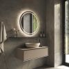 Phantom Mirrors Serie 002 002.100.100 ronde LED spiegel, 100 cm met directe en indirecte led rondom