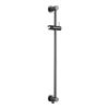Brauer Carving 5-GM-120 thermostatische inbouw regendouche SET 24 gunmetal geborsteld PVD