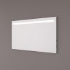 Hipp Design SPV 3020 spiegel 100x70cm met 1 horizontale LED baan, spiegelverwarming en stopcontact