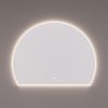 Hipp Design SPV SL 140 spiegel sun-line met directe en indirecte LED verlichting rondom, diameter 140 en 120B x 107H cm