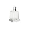 Inda Divo A15120GB21 zeepdispenser gesatineerd glas geborsteld goud