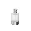 Inda Mito A20060WM21 vrijstaande zeepdispenser gesatineerd glas/ mat wit