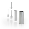 Inda MY Love AV014AAS toiletborstelgarnituur wand rvs zijdeglans