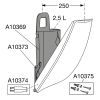 Pressalit 1090000 wand-afvalemmer, soft open, magnetische sluiting wit