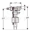 Geberit 240714001 Type 380 vlotterkraan (Unifill)