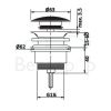 San4U 1014207 plug nikkel RVS look