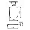 Ideal Standard Mia J505801 toiletzitting met deksel wit *niet meer leverbaar*