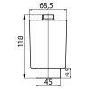 Emco Eposa - Emotion 082100093 glasdeel zeepdispenser helder (OUTLET)