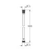 Grohe 22111000 VitalioFlex Silver Long-Life doucheslang 100cm chroom