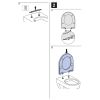 Geberit 300 Basic S8H51108000G toiletzitting met deksel wit