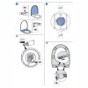Geberit Renova 500836011 toiletzitting met deksel wit