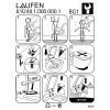 Laufen Lb3 8956813000001 toiletzitting met deksel wit