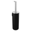 Pressalit Style PR20800 toiletborstelgarnituur chroom/ zwart