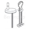 Pressalit Sway D 934000-BL6999 toiletzitting met deksel wit