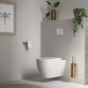 Brauer 5-GG-151 toiletborstelset hangend goud geborsteld pvd
