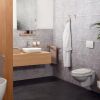 Haceka Aline 1208665 closetborstel wit keramiek/ geborsteld goud
