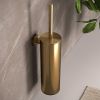 Brauer 5-GG-151 toiletborstelset hangend goud geborsteld pvd