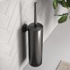 Brauer 5-GM-151 toiletborstelset hangend gunmetal geborsteld pvd
