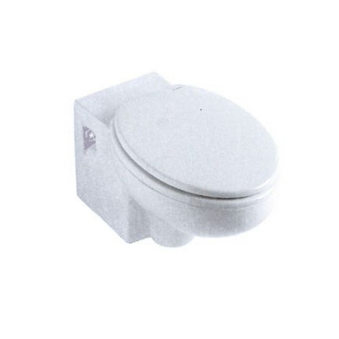 Pressalit Calmo 556000-D02999 voor Sphinx Atlantic toiletzitting met deksel wit