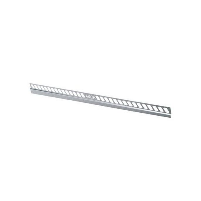 Blanke Aqua Keil Wand 845280B080R afsluitprofiel 980x8x24mm rechts RVS geborsteld