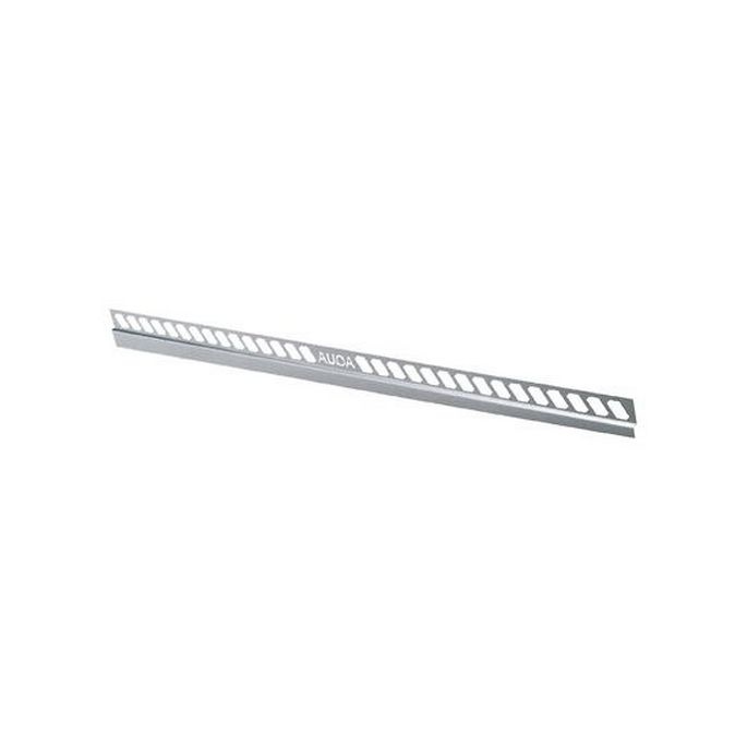 Blanke Aqua Keil Wand 8452856125R afsluitprofiel 980x12,5x24mm rechts mat zwart