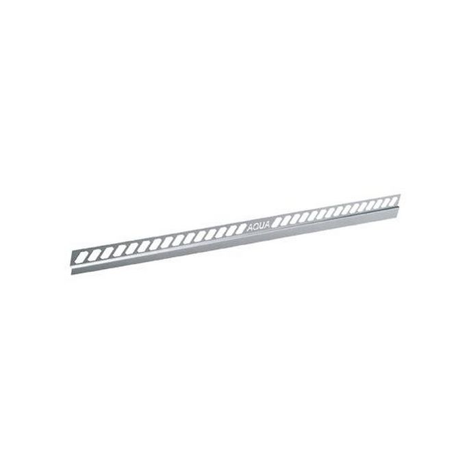 Blanke Aqua Keil Wand 846280B080L afsluitprofiel 1480x8x32mm links RVS geborsteld