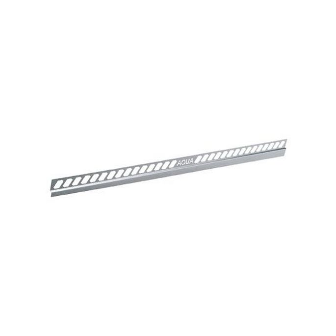 Blanke Aqua Keil Wand 8462856100L afsluitprofiel 1480x10x32mm links mat zwart