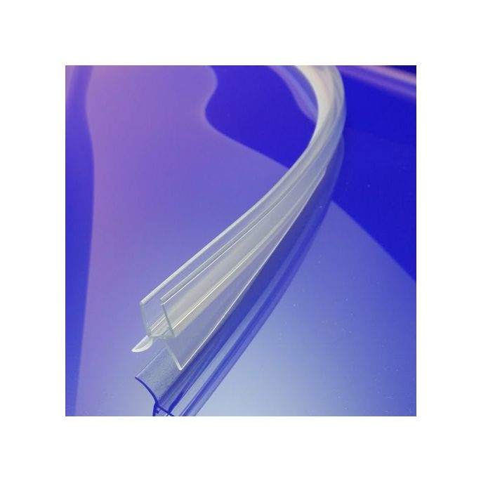 Exa-Lent Universal Probenstück Duschgummi Typ DS42 - 2cm Länge und geeignet für Glasstärke 6mm - 2 Klappen