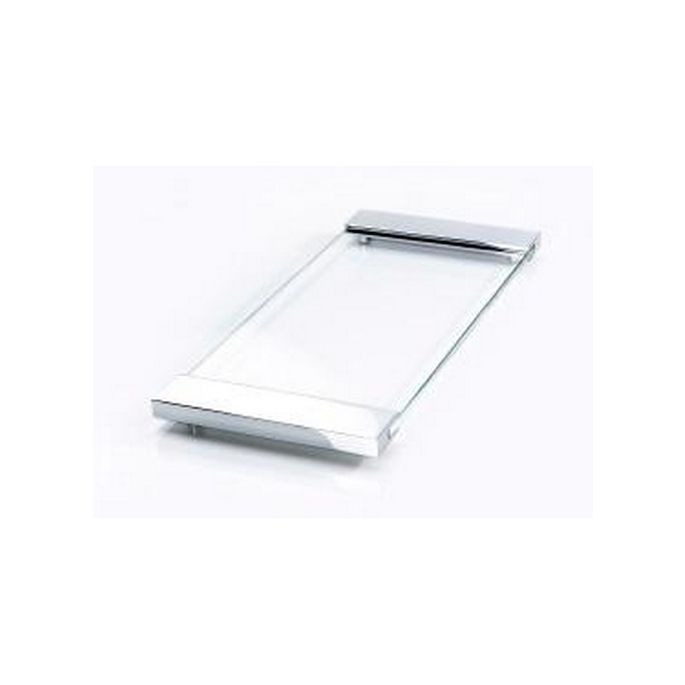 Decor Walther 0848802 TAB 37 schaal/ tray 37x17cm helder glas/ chroom