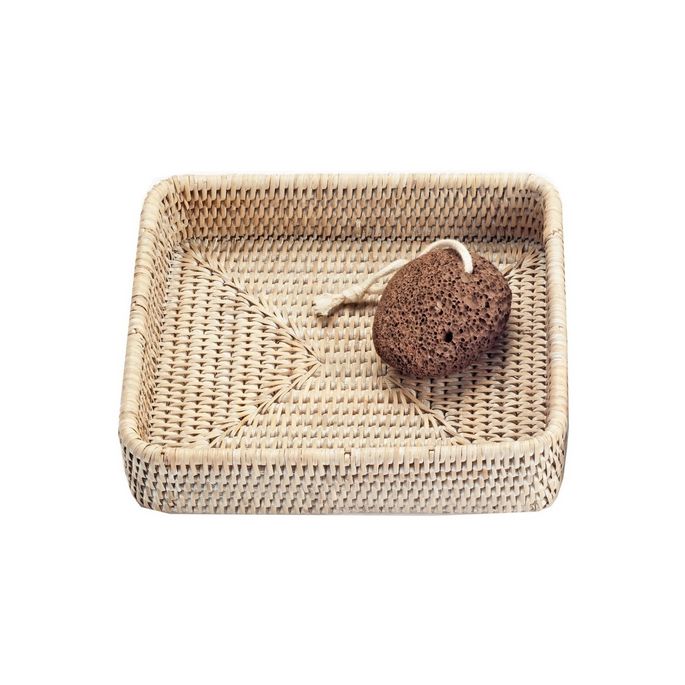 Decor Walther Basket 0931991 BASKET TAB 1 schaal/ tray rotan licht gekleurd