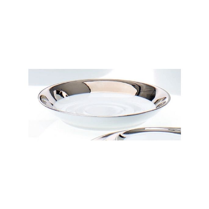 Decor Walther Porcelain 0846700 STS 50 zeepschaal porselein wit/ platinum