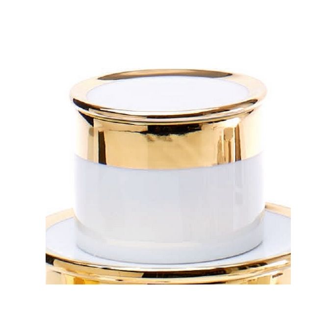 Decor Walther Porcelain 0848920 DMD S box met deksel porselein wit/ goud